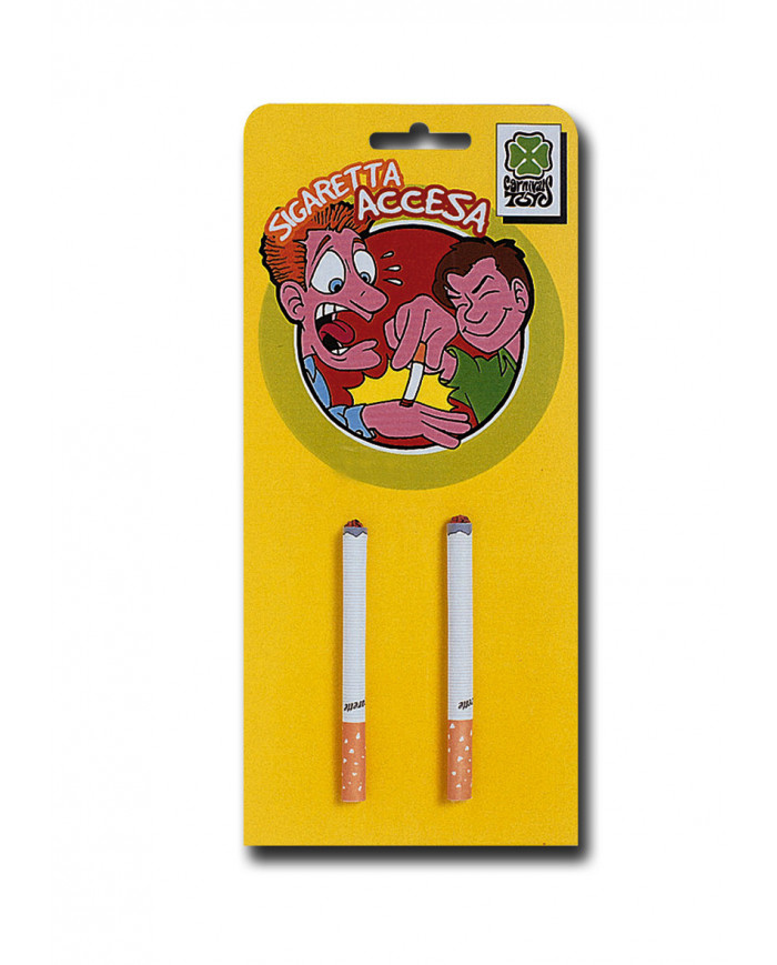 2 Lighting Cigarettes In Blister