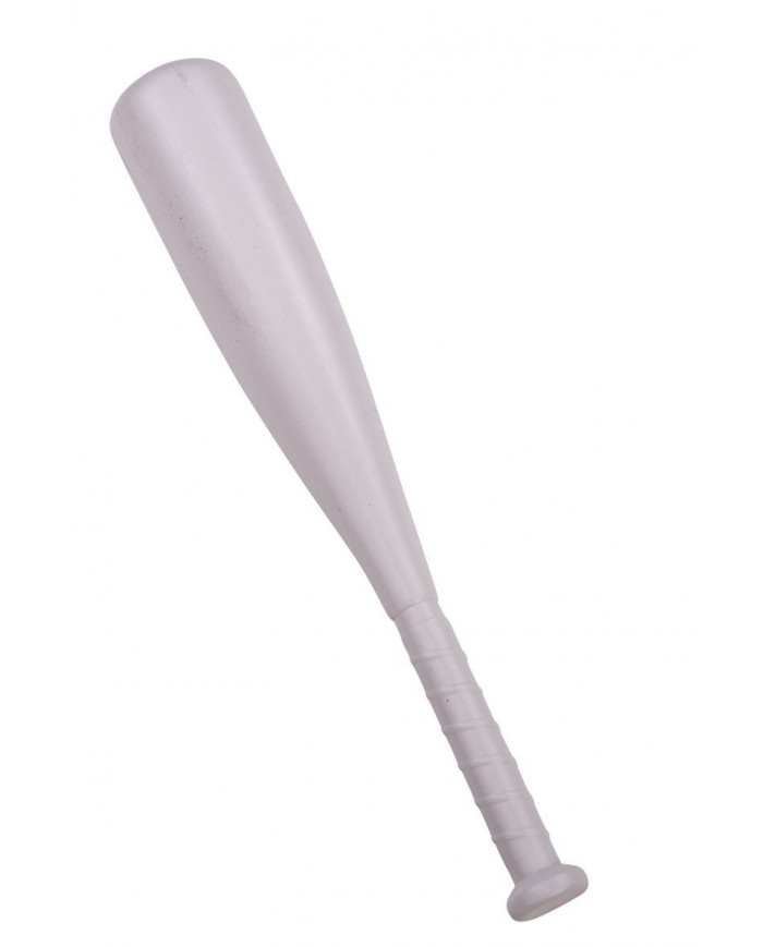 White plastic baseball bat, long cm.5. The most important