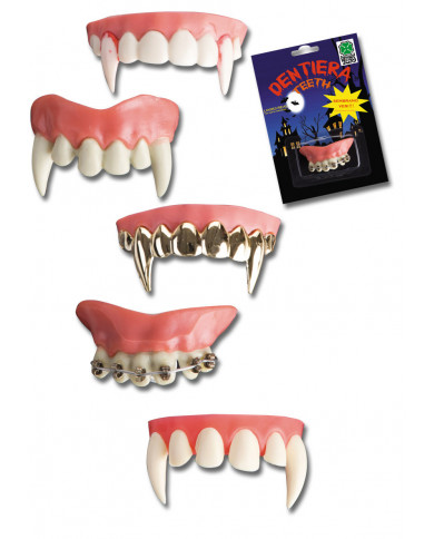 High Quality Pvc Teeth In Blister In Display, 5 Ass.Models