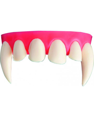 Assortimento di cinque dentiere per Halloween da vampiro o da