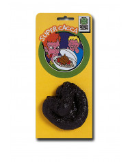 Riproduzione realistica di cacca in plastica. Nascondi questo