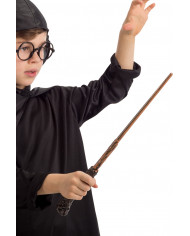 Bacchetta da mago in plastica color legno, lunga cm.45 ca.