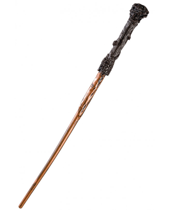 Bacchetta da mago in plastica color legno, lunga cm.45 ca.