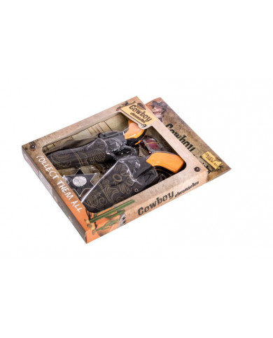 Plastic cow-boy gun, long cm.21, for a cowboy always ready for