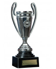 Copa de unos 24 cm de alto con etiqueta colgante/etiqueta