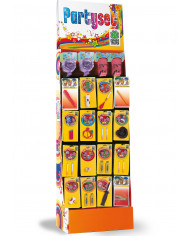 Espositore contente 240 scherzi in blister comprendente: super