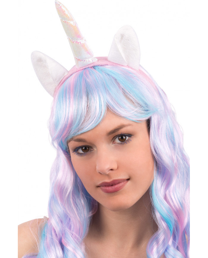 Unicorn headband, to transform you into a fantasy animal from
