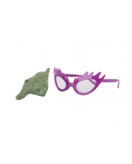 Witch glasses with green nose, to turn you into a blink of an