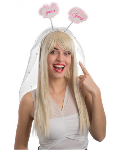 A perfect headband to celebrate the bachelorette party and to