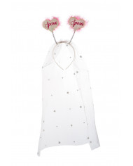 A perfect headband to celebrate the bachelorette party and to