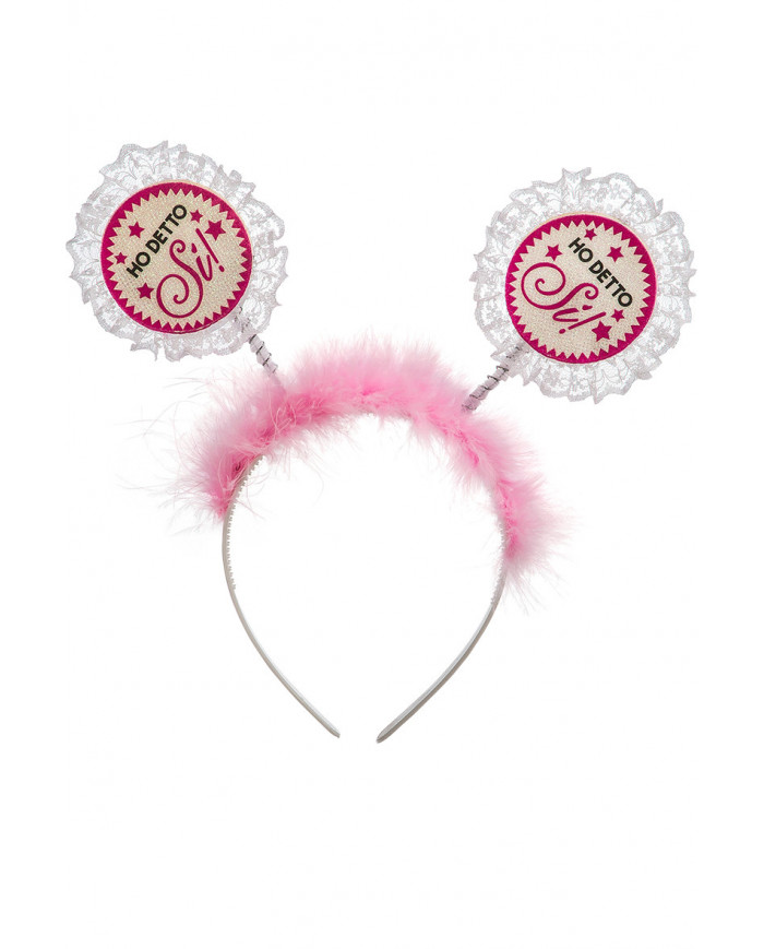 A perfect headband to celebrate the bachelorette party and to