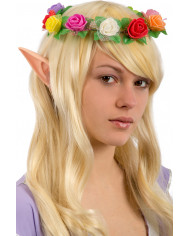 Orecchie a punta in plastica rigida per interpretare personaggi