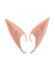 Pointed ears in plastic to interpret fantasy characters.