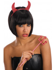 Pvc Devil Set (Headband And Fork) In Pbh