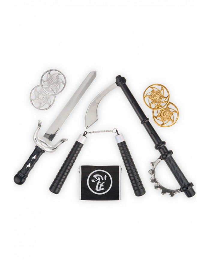 Ninja Weapons (8 Pcs) In Pbh