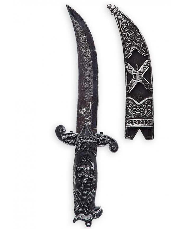 Dolch mit Scheide L. ca. 22 cm in Beutel mit AufhÃ¤nger