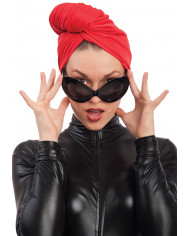 Lunettes annÃ©es 1950 noires sur papier cartonnÃ©