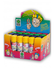 Espositore con 24 bombolette stelle filanti spray da ml. 83