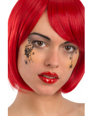 Stickers adesivi per decorare il viso a tema Halloween