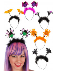 Headband W/Decorations W/Header, Assorted Models