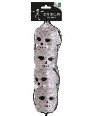 Confezione da 4 secchielli in plastica bianca a forma di