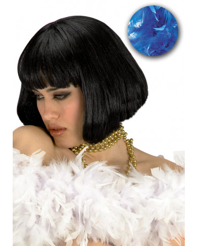 Blue Economic Feathers Boa, L.Cm.180, Gr.45, In Pbh