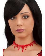 Blood Rubber Collar On Card