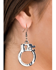 Cuffs Earring With Strass On Card