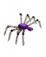 Spider Ring W/Purple Stone On Header