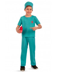Costume da chirurgo per bambini. Composto da casacca, pantaloni