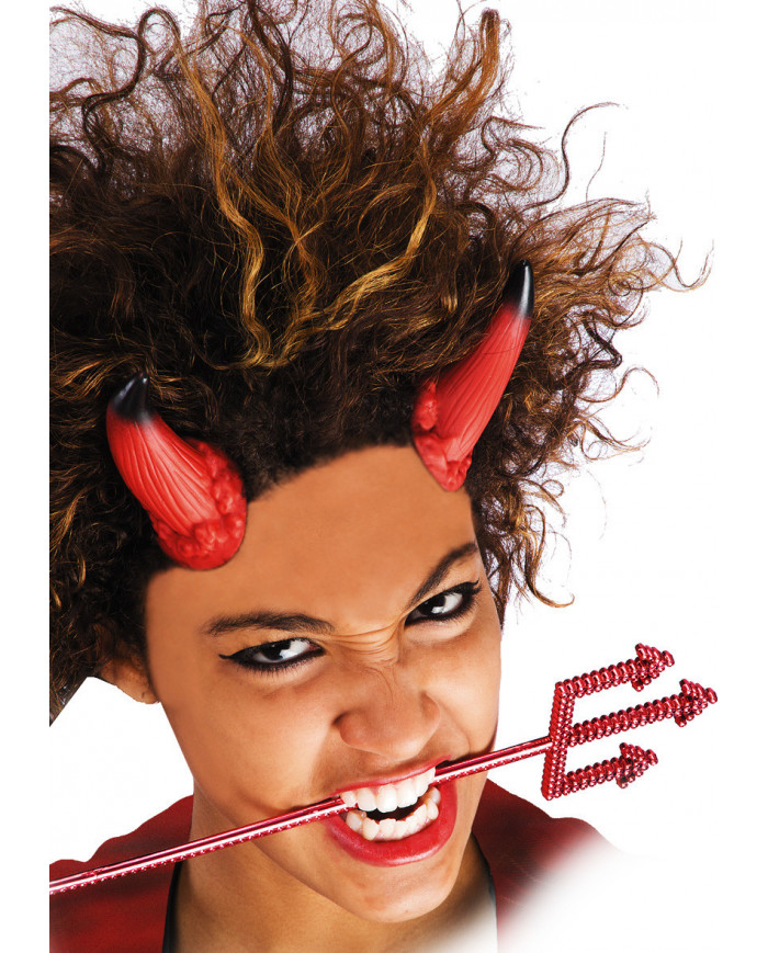 Adhesive Devil Horns In Blistercard