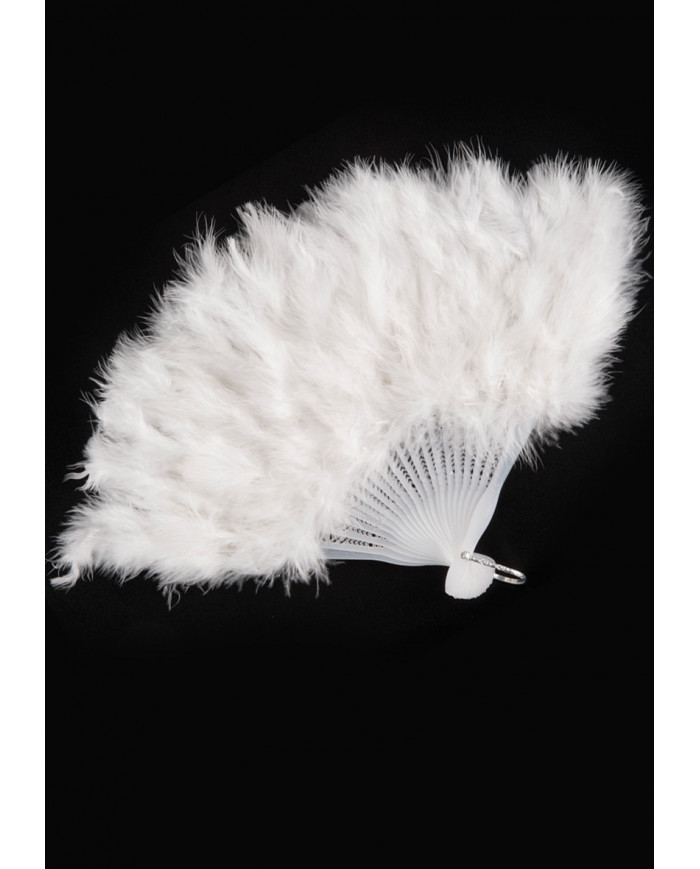 White Feathers Fan In Pbh??â€œâ€”â€œÂ© cm.50