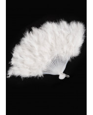 White Feathers Fan In Pbh??â€œâ€”â€œÂ© cm.50