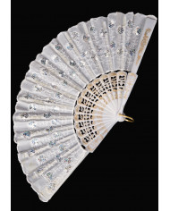 White Fan With Decorations In Pbh