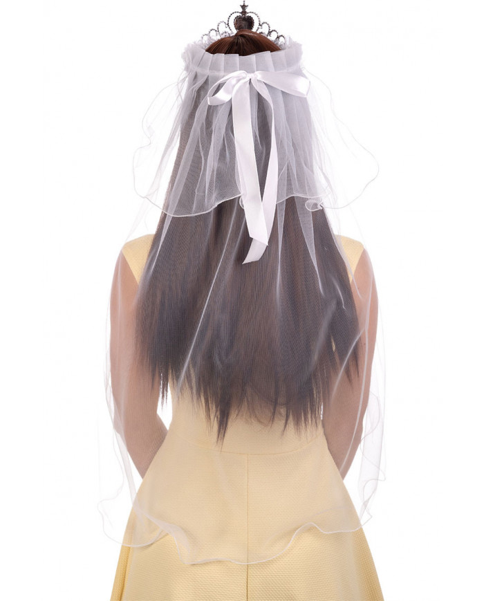 Veil with crown, ideal accessory for hen parties, perfect to