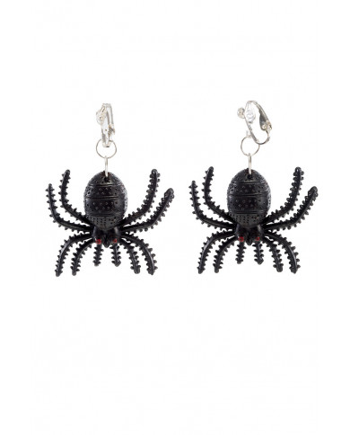 Spider earrings, a jewel that will enrich your Halloween