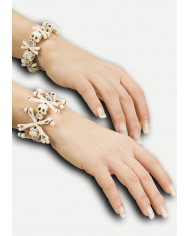 Bracelet W/Skulls And Bones, 2 Ass.Mod.