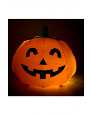 Inflatable pumpkin with lights and tie rods, high cm.12. A