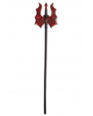 Detachable black stick with red trident. Length cm.120. Ideal