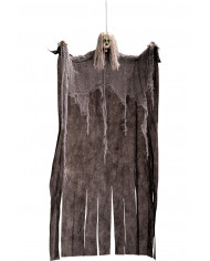 Hanging horror doll with grey tunic high cm.120. Decoration