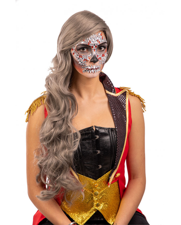 Adhesive face decorations, to complete the skull make up with