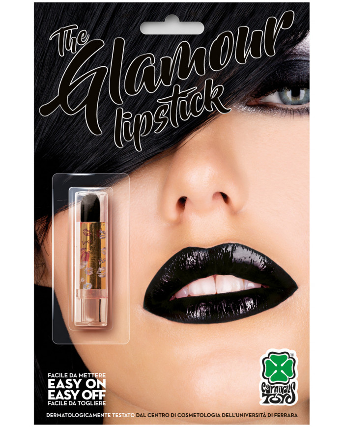 Black lipstick, non-toxic and easy to use makeup