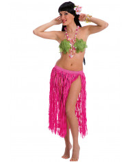 Fluo Pink Hawaii Skirt In Paper, Cm.70, In Pbh