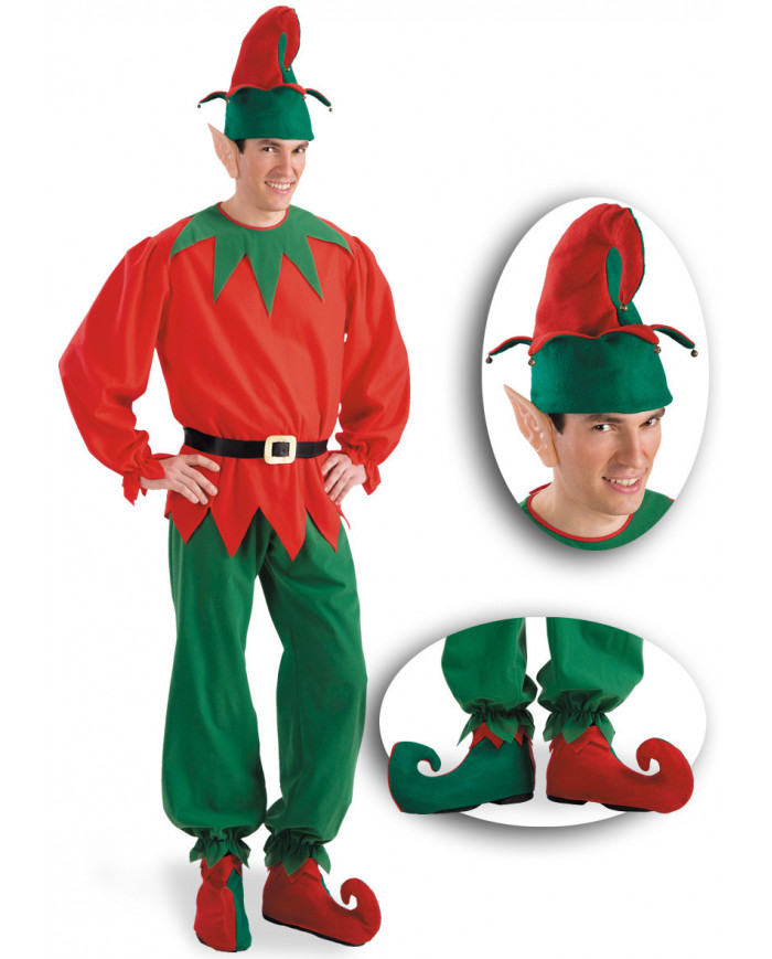 Elf Set (Hat, Ears, Cover Shoes) In Pbh