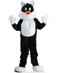 Jumpsuit with gloves, feet and head separated. One size L-XXL.