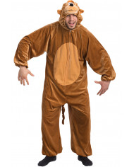 Giant pile jumpsuit with hood, one size M-XL.