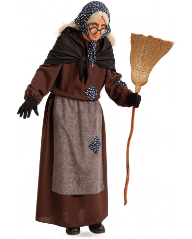 Epiphany's costume with headpiece and shawl, one size M-XL.