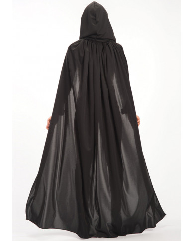 Cape in jersey fabric with hood, length cm.14.