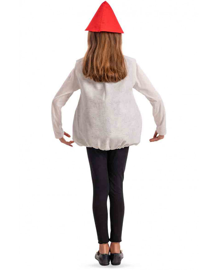 Mushroom felt costume with pointed hat. Ideal for a Carnival