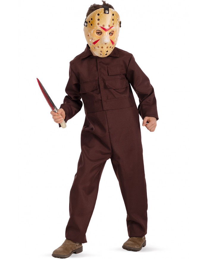 Dal film horror "Venerd 13" costume per bambino composto da